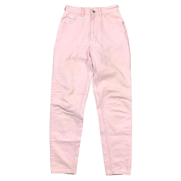 Lee Vintage Light Wash Pink Denim Slim Ankle Jeans Womens 6 Medium - Picture 1 of 6